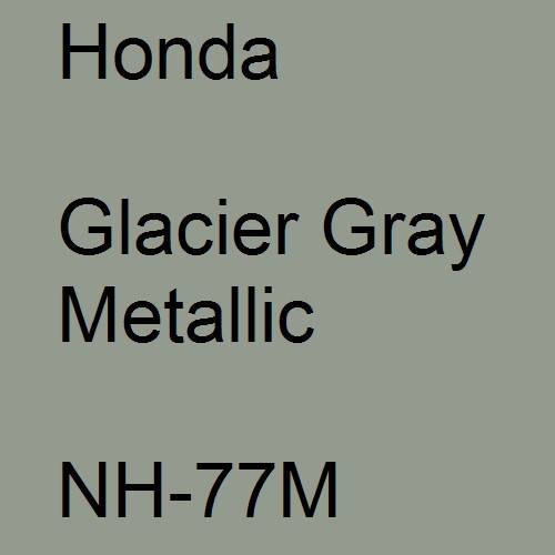 Honda, Glacier Gray Metallic, NH-77M.